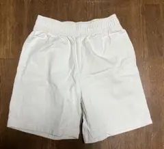 GU　商品番号: 321-334113シェフショーツハーフパンツホワイトS