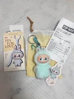 POP MART PIN FOR LOVE イニシャル I ラブブ