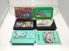 ファミコン ソフト 5本セット まとめ売り FCソフト レトロゲーム