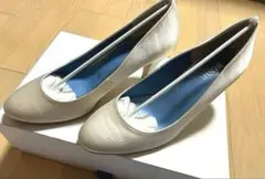 BENIR パンプス　シルク　サテン　ウェディング　結婚式