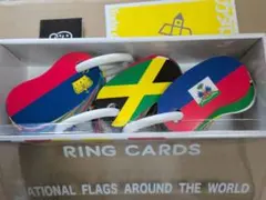 Toda design RING CARDS せかいじゅうの国旗のサムネイル
