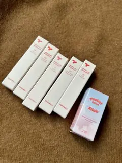 韓国コスメセット　リップ×5本　チーク1本