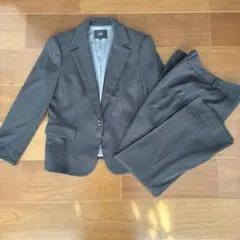 スーツ　11号　レディース　フォーマル　ビジネス　ストライプ