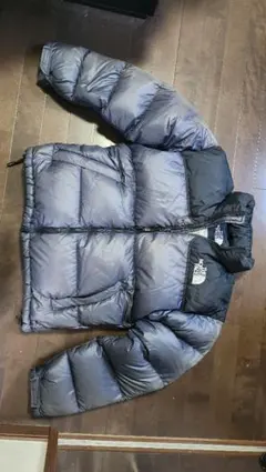 THE NORTH FACE ヌプシ　グレー ブラック　700fill