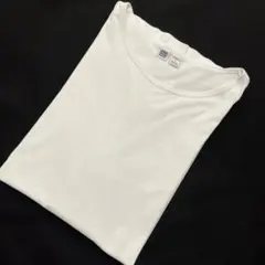 ユニクロu　2018ss 　スーピマコットンクルーネックT（半袖）白