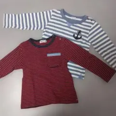 RAG MART ストライプ 長袖カットソー 95 まとめ売り　男の子