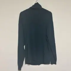 ベイクルーズ　インハート　ダークグリーン　タートルネックニット