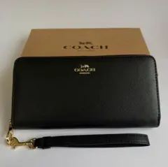 コーチ COACH 長財布 CC489 ブラック - メルカリ