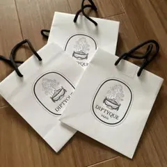 【diptyque 】ショップ袋 3枚セットのサムネイル