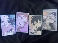 【原画展】僕のヒーローアカデミア イラストカード 4枚セット