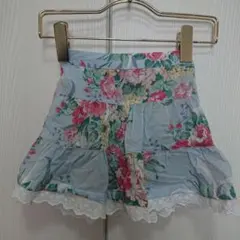 ラルフローレン花柄スカート18m