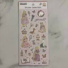 【新品未開封】ラプンツェルモチーフ　デザインシール