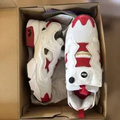 Reebok Instapump Fury ホワイト/レッド