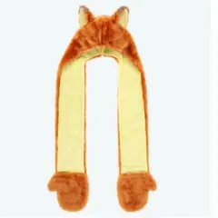 東京ディズニーリゾート ズートピア　ニック　マフラー　ファンキャップ