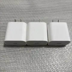 【純正】Apple 電源アダプター(20w)3個セット