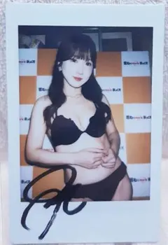 カワイイ 三浦歩美 愛弓りょう 直筆サイン入りチェキ - メルカリ