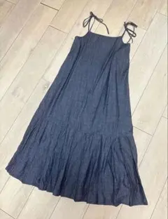 ピヌエ シャーリングキャミワンピース（DENIM） 即日発送 - メルカリ