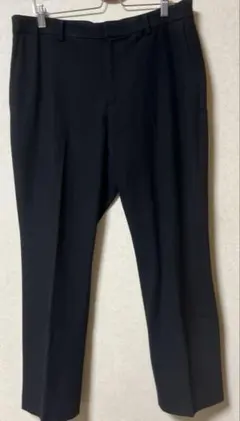 ユニクロUNIQLO ブラック　ヒートテックスラックス バックポケット付