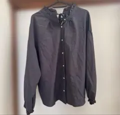 リボン付2WAYブラウス Emsexcite