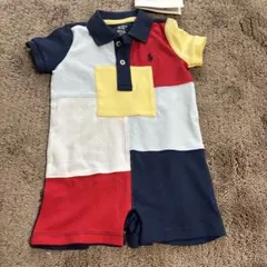 新品未使用　ラルフローレン　ロンパース　75cmベビー　男の子