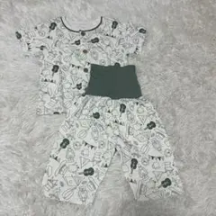 新品 しまむら クロッシー パジャマ ルームウェア ベビー 90cm 綿100のサムネイル