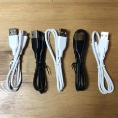 ANKER USBケーブル Type-A to Type-C 5本セット　白・黒