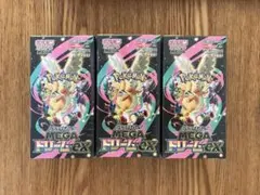 ポケモンカードゲーム MEGAドリームex シュリンク付き 3box