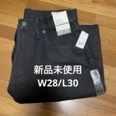 GAP スーパーバギーデニム　W28L30 ブラック