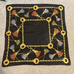 CELINE ハンカチ チェーンデザイン