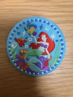 ディズニー刺繍缶バッジ第2弾　リトルマーメイド