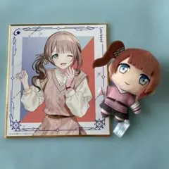 プロセカ SEGAラッキーくじ レオニ 望月穂波 ぷちぬいマスコット ミニ色紙