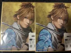 ミュージカル刀剣乱舞　DMMスクラッチ　浦島虎徹　ミニ色紙×2