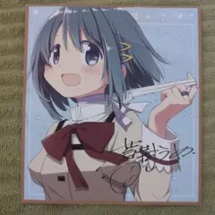 映画 魔法少女まどかマギカ ワルプルギスの廻天 特典色紙 第1弾 美樹さやか