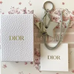 【箱付き新品未使用】Dior ディオール エクスクルーシブ　キーチャーム　スター