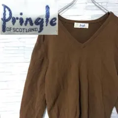 ヴィンテージ プリングル Pringle ニット セーター ブラウン