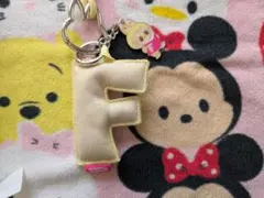 F LABUBU らぶぶ　正規品　イニシャル　キーホルダー　popmart