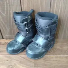 スノーボードブーツ 子ども用 ブラック 17.0/18.0