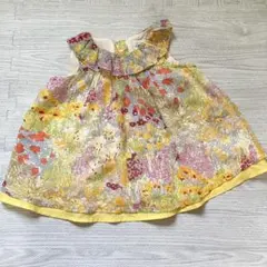 花柄フリルワンピース 95cmまで