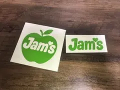 ミセスステッカーセット【Jam's】2枚　横幅15cm