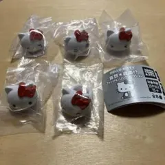 ハローキティ　ファッションリングコレクション　喜怒哀楽　5種セット