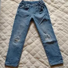 ダメージジーンズ120