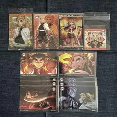 鬼滅の刃 煉獄杏寿郎 カード＆ステッカー12点セット