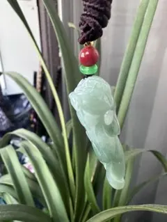 貔貅 翡翠ペンダント飘花 ヒキュウ ヒスイネックレス - メルカリ