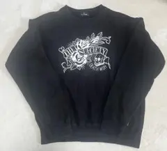 Subciety サブサエティ スウェット トレーナー Mサイズ 薔薇 スカルのサムネイル