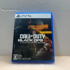 【送料無料】コールオブデューティ　ブラックオプス６ 中古品 PS5