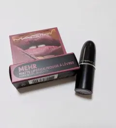 MAC☆マキシマルシルキーマットリップスティック 608メア 試し塗り1回 箱付