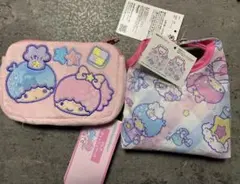 キキララ　マルチティッシュケース　ショッピングバッグ　2点セット　しまむら