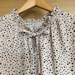 ROPE' PICNIC 2wayスタンドフリル リボン ブラウス サイズ40