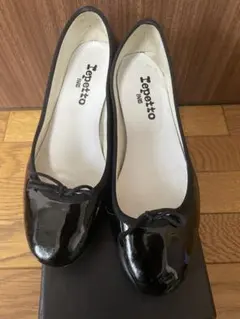 Repetto レペット Cendrillon ブラック 36 箱・保存袋付き - メルカリ