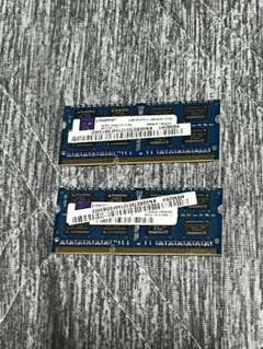 Kingston ノートPC用メモリ 4GB 2枚セット